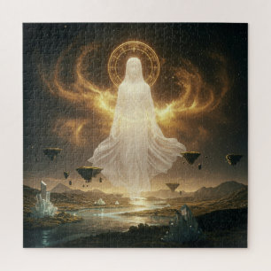 Puzzle Esprit mystique flottant dans un univers inconnu