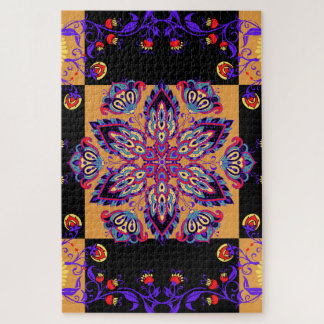 Puzzle Essence de Pétales Violets – Fleur Inspirée de la