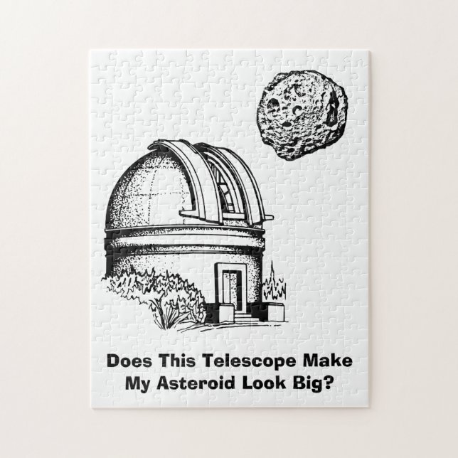 Puzzle Est-Ce Que Ce Télescope Fait Apparaître Mon Astéro (Vertical)