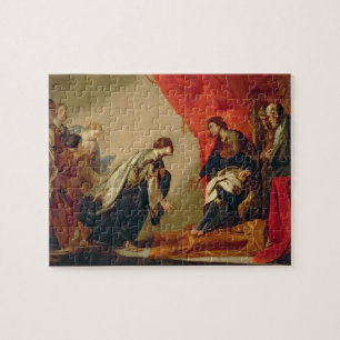 Puzzle Esther devant Ahasuerus, c.1645-50 (huile sur le