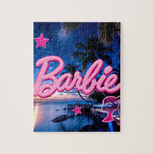 Puzzle esthétique glamour coucher de soleil tropic