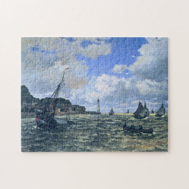 Puzzle Estuaire de Seine à Honfleur Monet Art (Horizontal)