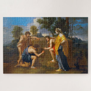 Puzzle Et dans Arcadia ego, Poussin