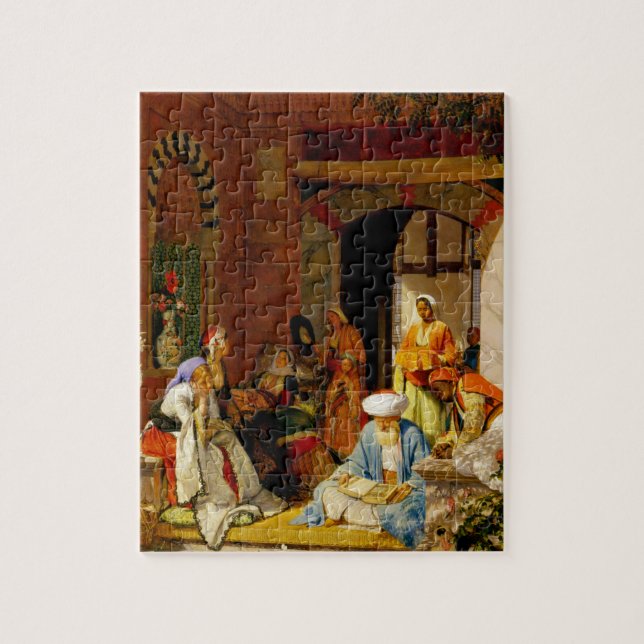 Puzzle "Et la prière de la foi sauvera le malade", pour (Vertical)