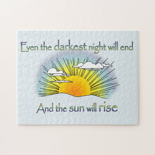 Puzzle Et le soleil se lèvera (Horizontal)