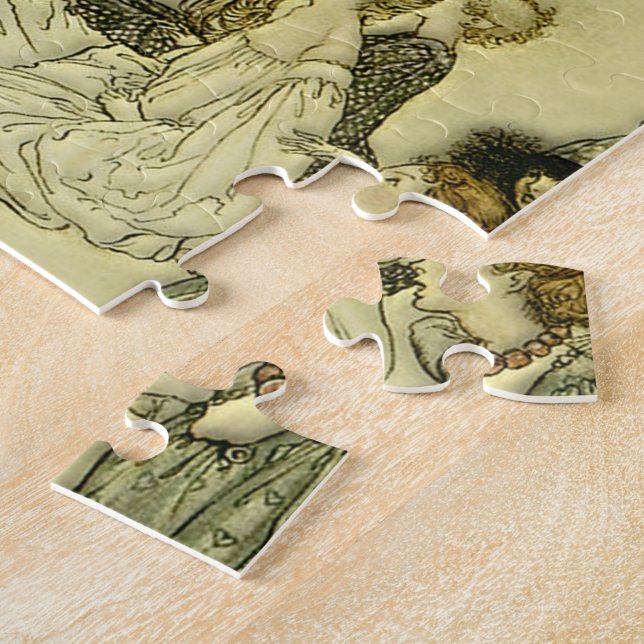 Puzzle Et une chanson féerique - Arthur Rackham (Côté)
