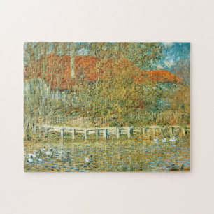 Puzzle Étang avec canards en automne Monet Art