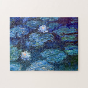 Puzzle Etang Lily dans Blue Claude Monet Fine Art