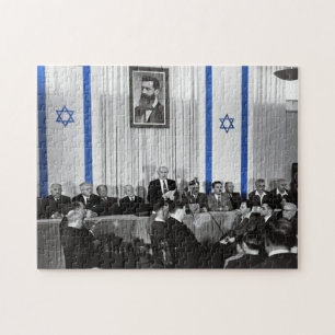 Puzzle État D'Israël Déclaré - 18 Mai 1948