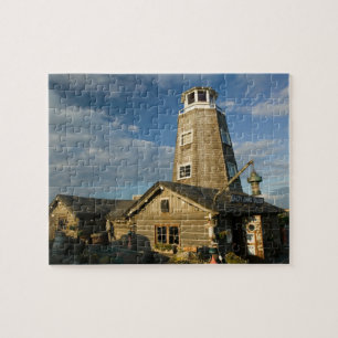 Puzzle États-Unis, ALASKA, PÉNINSULE DE KENAI, HOMER: Hom