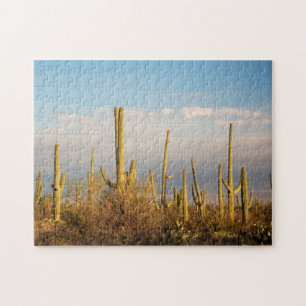 Puzzle États-Unis, Arizona, Parc national de Saguaro, Sag