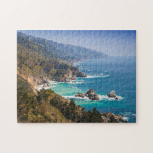 Puzzle États-Unis, Californie. Côte californienne, Big Su