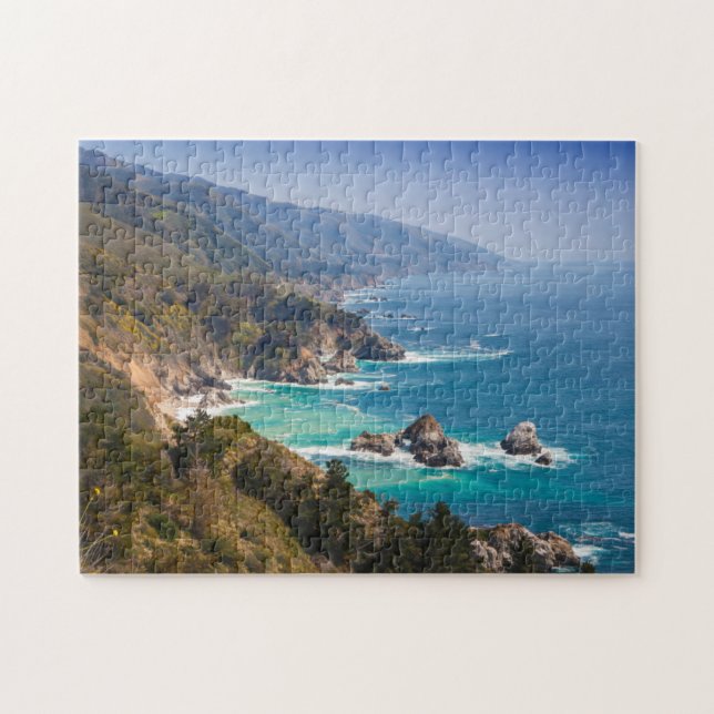 Puzzle États-Unis, Californie. Côte de Californie, Big Su (Horizontal)