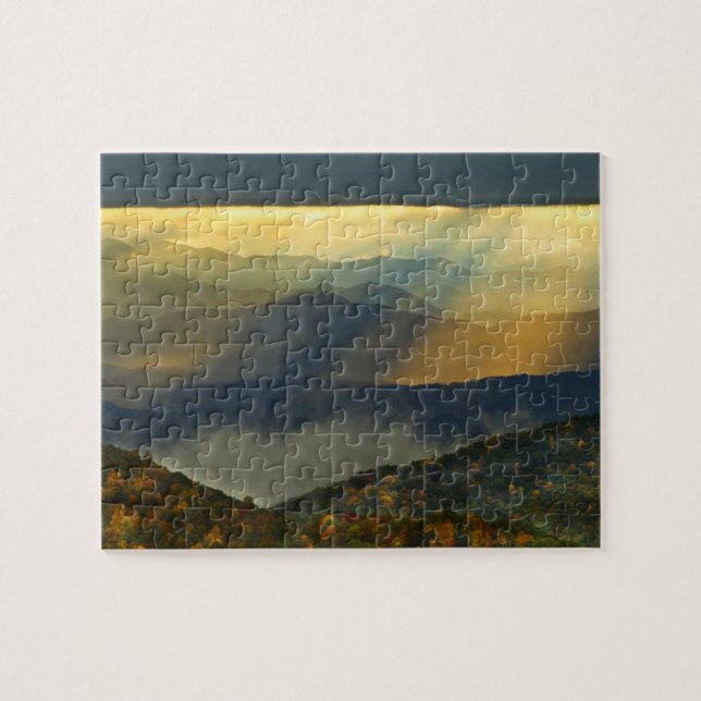Puzzle États-Unis, Caroline du Nord, Great Smoky Mountain (Horizontal)