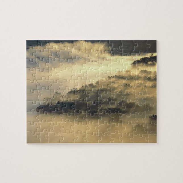 Puzzle États-Unis, Dakota du Nord, Missouri River Valley. (Horizontal)