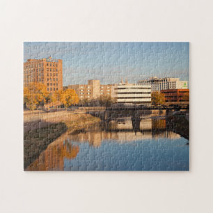 Puzzle États-Unis, Dakota du Sud, Sioux Falls, Skyline de