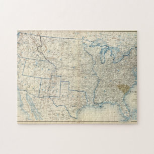 Puzzle États-Unis, décembre 1860