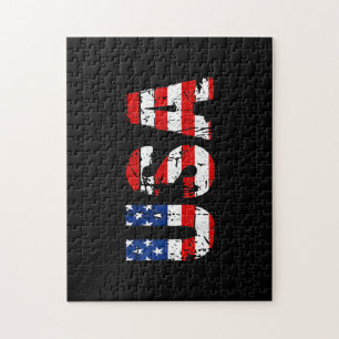 Puzzle États-Unis Drapeau américain Drapeau US National P