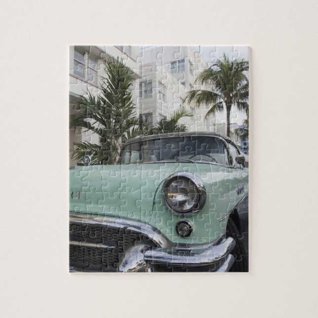Puzzle États-Unis, Floride, Miami Beach : South Beach, 19 (Vertical)