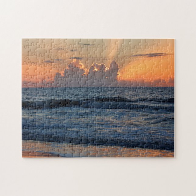 Puzzle États-Unis, Géorgie, Tybee Island, Plage de Tybee  (Horizontal)