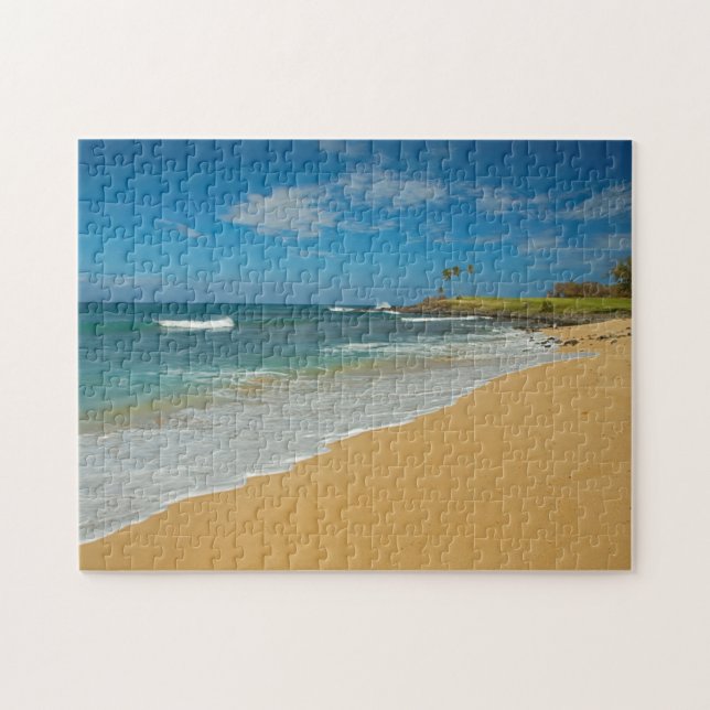 Puzzle États-Unis, Hawaï, île Molokai, Three Mile Beach (Horizontal)