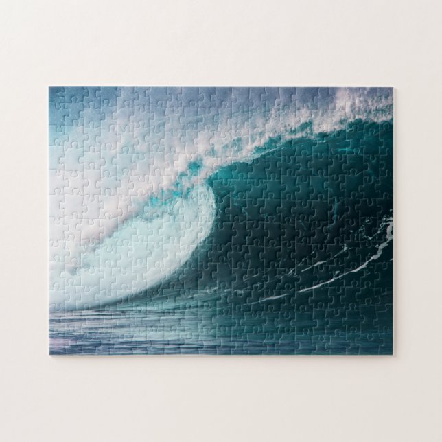 Puzzle États-Unis, Hawaï, Oahu, Grandes vagues (Horizontal)