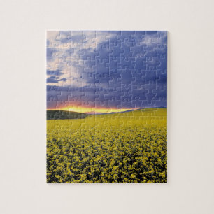 Puzzle États-Unis, Idaho, Swan Valley. Un coucher de sole
