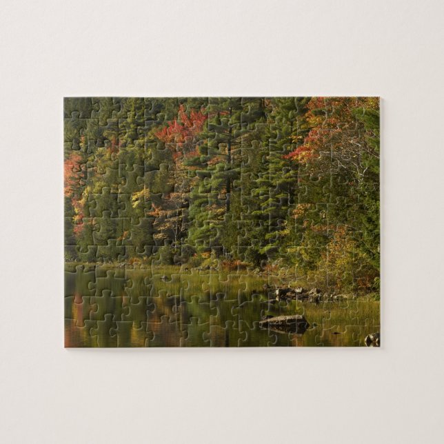Puzzle États-Unis; Maine; Parc national d'Acadia. Reflets (Horizontal)