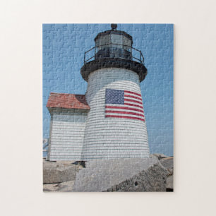 Puzzle États-Unis, Massachusetts, Nantucket. Point Brant