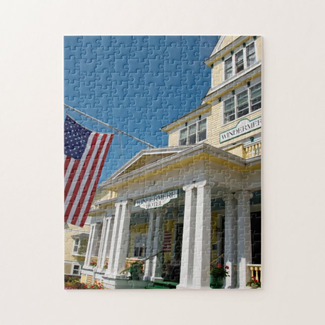 Puzzle États-Unis, Michigan, Mackinac Island (Vertical)