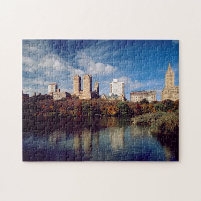 Puzzle États-Unis, New York, Central Park, Lake (Horizontal)