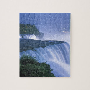 Puzzle États-Unis, New York, chutes du Niagara. American