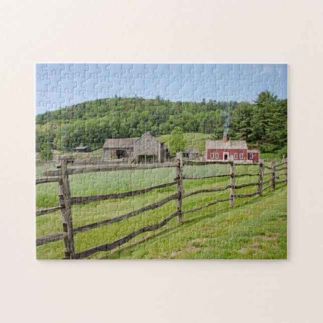 Puzzle États-Unis, New York, Cooperstown, Musée des agric (Horizontal)