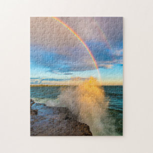 Puzzle États-Unis, New York, lac Ontario, Clark's Point