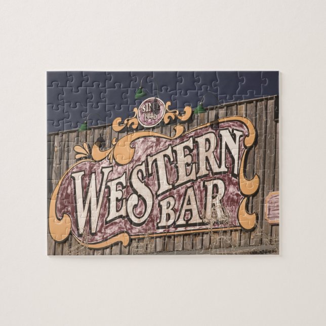 Puzzle États-Unis, Nouveau-Mexique, Cloudcroft : ville de (Horizontal)