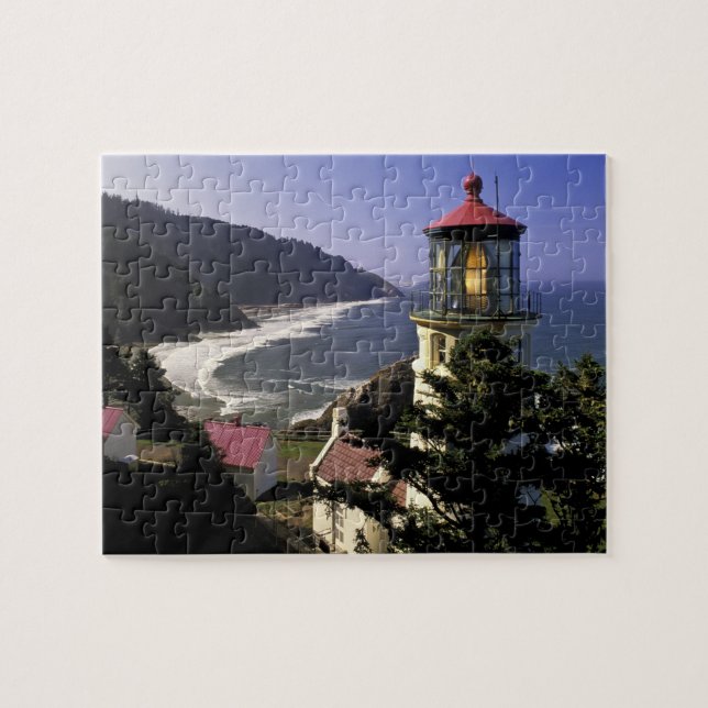 Puzzle États-Unis, Oregon, Florence. Phare de Heceta Head (Horizontal)