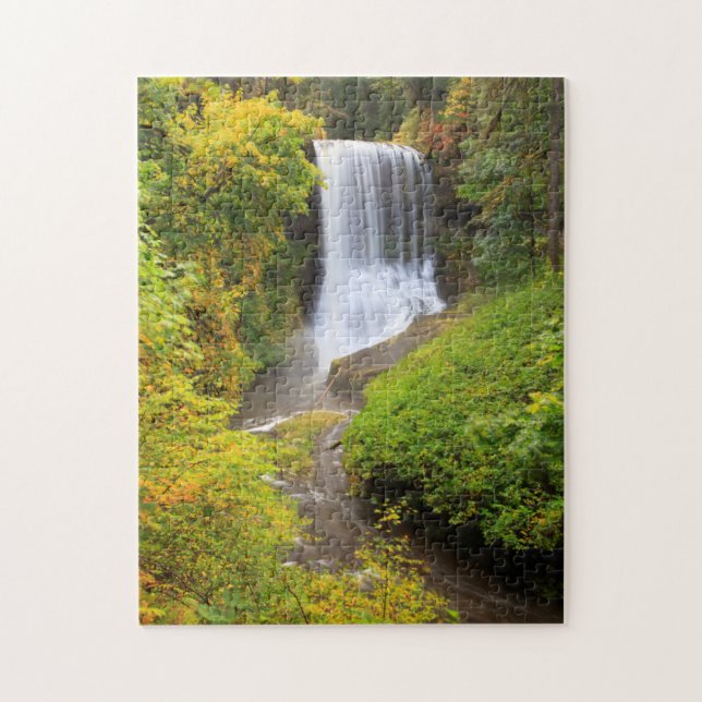 Puzzle États-Unis, Oregon, Silver Falls State Park 3 (Vertical)