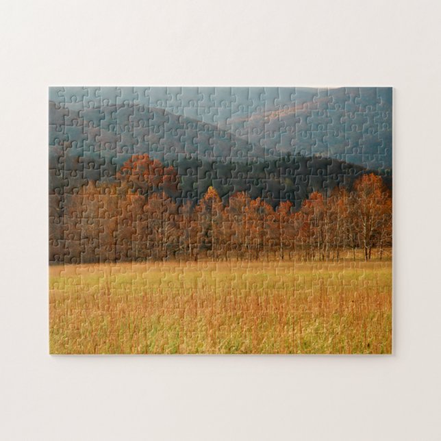 Puzzle États-Unis, Tennessee. Cades Cove In Smoky Mountai (Horizontal)