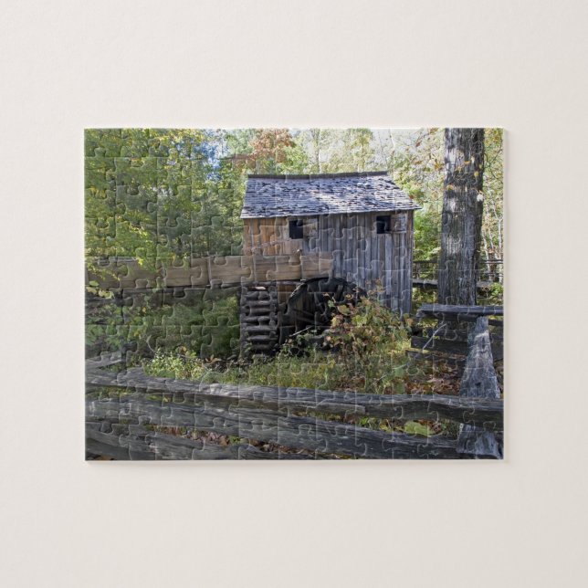 Puzzle États-Unis - Tennessee. Moulin à câble dans la rég (Horizontal)