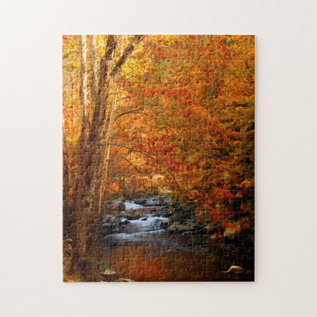 Puzzle États-Unis, Tennessee. Rushing Mountain Creek 2 (Vertical)