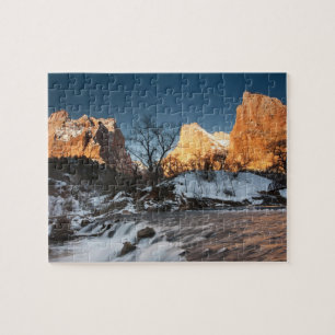 Puzzle États-Unis, Utah, Zion National Park. Sunrise des