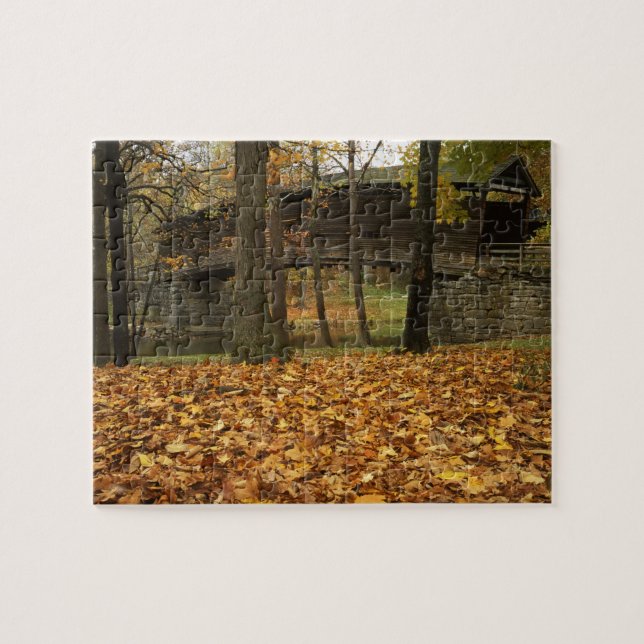 Puzzle États-Unis, Virginie, Covington, Humpback Covered (Horizontal)