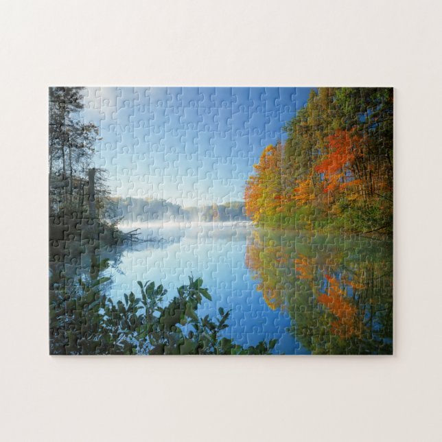 Puzzle États-Unis, Virginie, parc d'État Fairy Stone (Horizontal)
