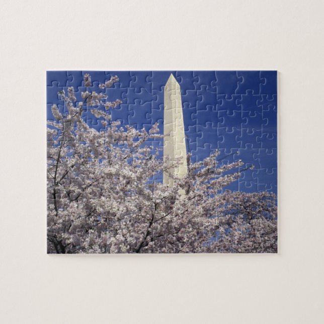 Puzzle États-Unis, Washington DC. Festival des fleurs de  (Horizontal)