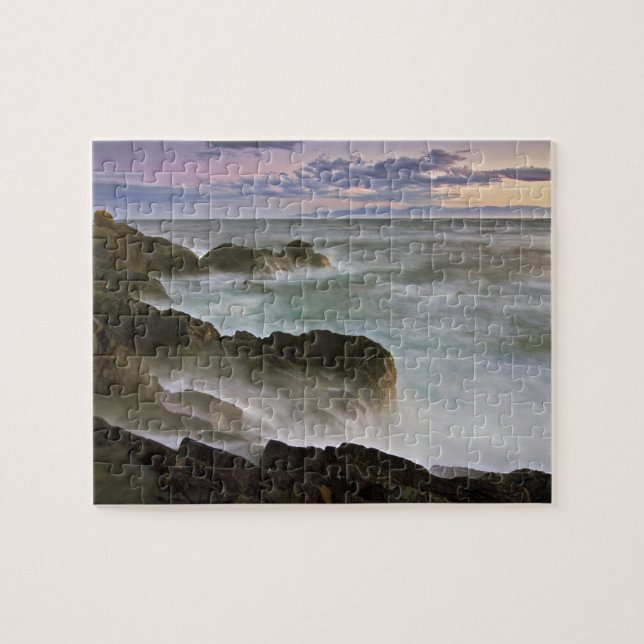 Puzzle États-Unis, Washington, îles San Juan. Vagues s'éc (Horizontal)