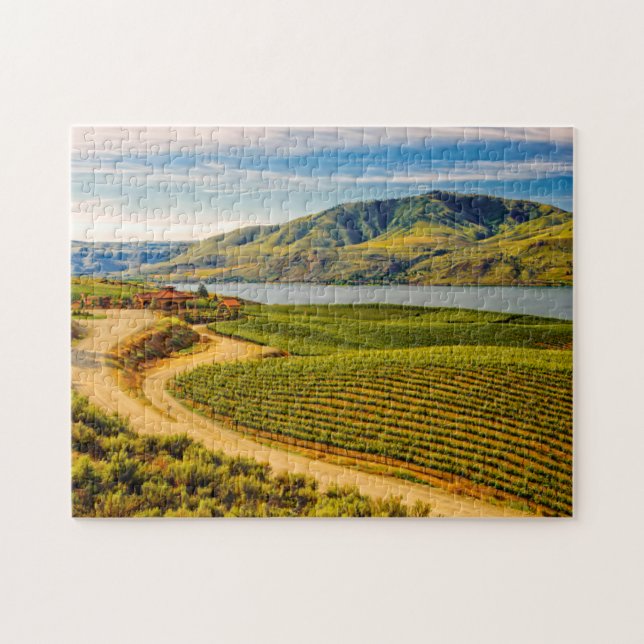 Puzzle États-Unis, Washington, Lake Chelan. Benson Vineya (Horizontal)