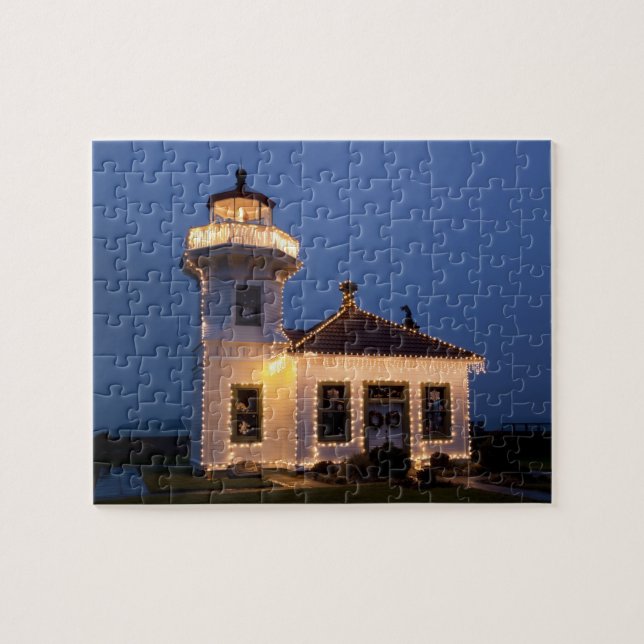 Puzzle États-Unis, Washington, Mukilteo. Phare de Mukilte (Horizontal)