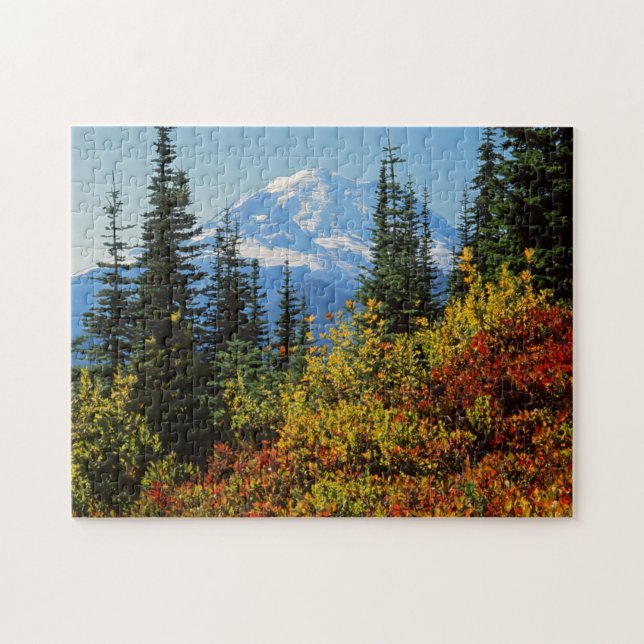 Puzzle États-Unis, Washington, Parc national du mont Rain (Horizontal)