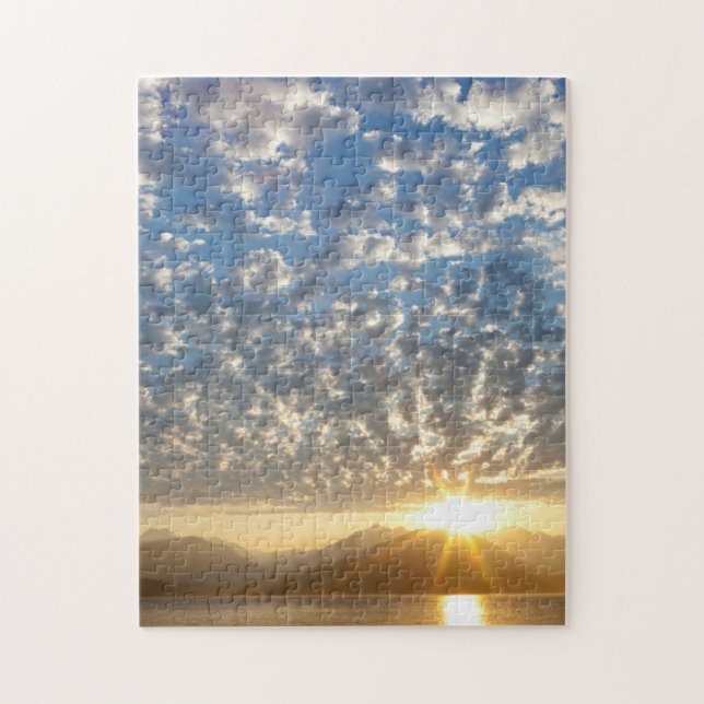 Puzzle États-Unis, Washington, Seabeck. Coucher de soleil (Vertical)
