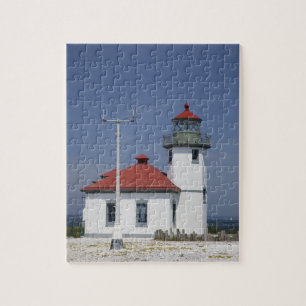 Puzzle États-Unis, Washington, Seattle, Alki Point Lighth